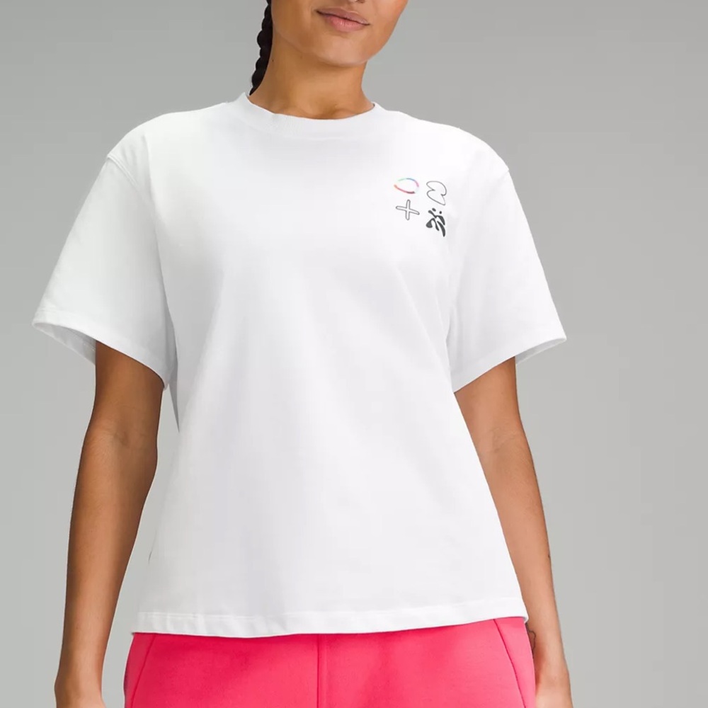LULULEMON Pride T-Shirt size 0 white